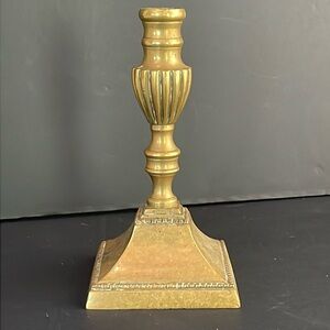 Brass Taper Candle Holder Solid Home Decorative Wedding Decor Vintage